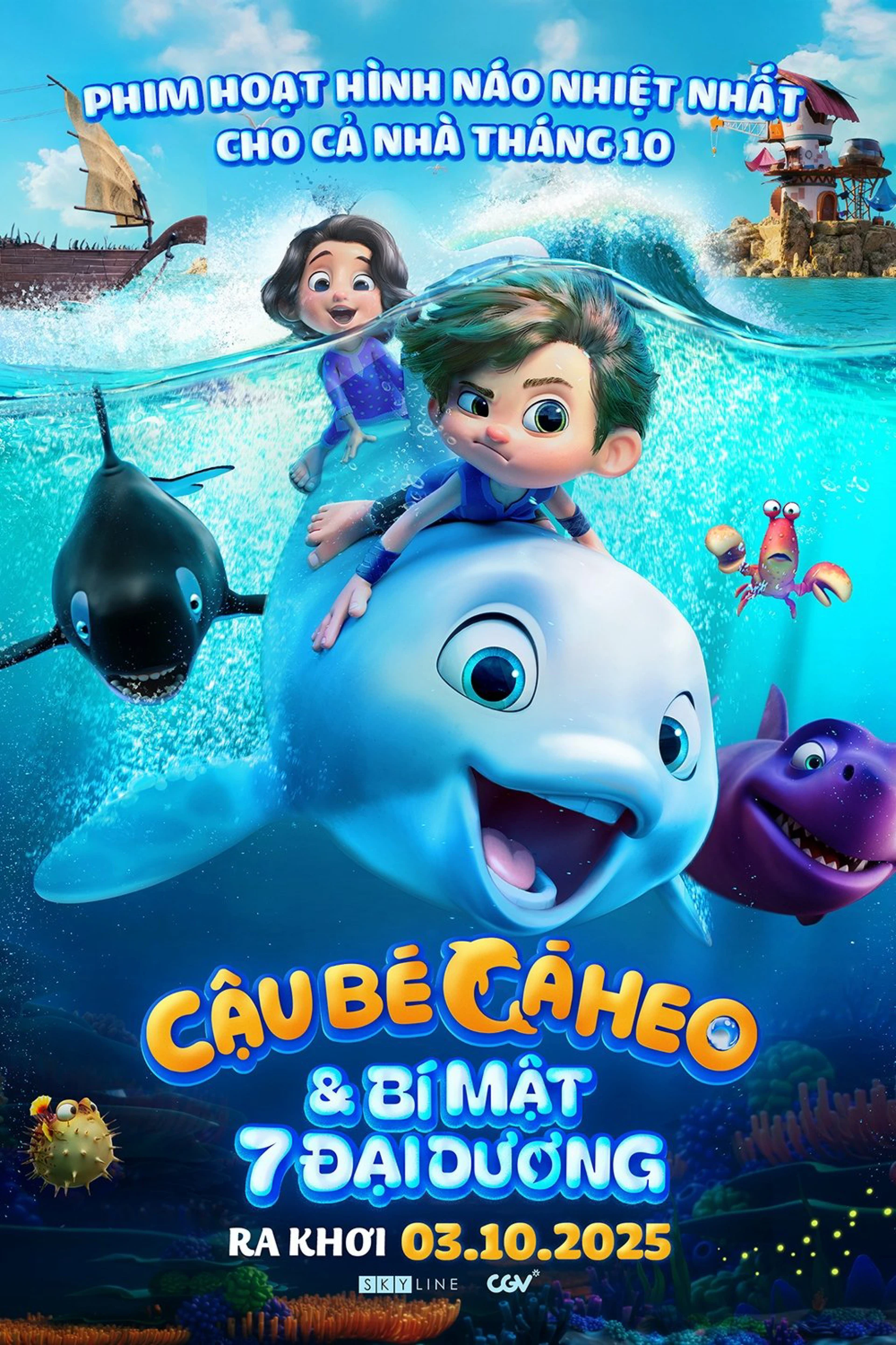 Cậu Bé Cá Heo: Bí Mật 7 Đại Dương Dolphin Boy 2