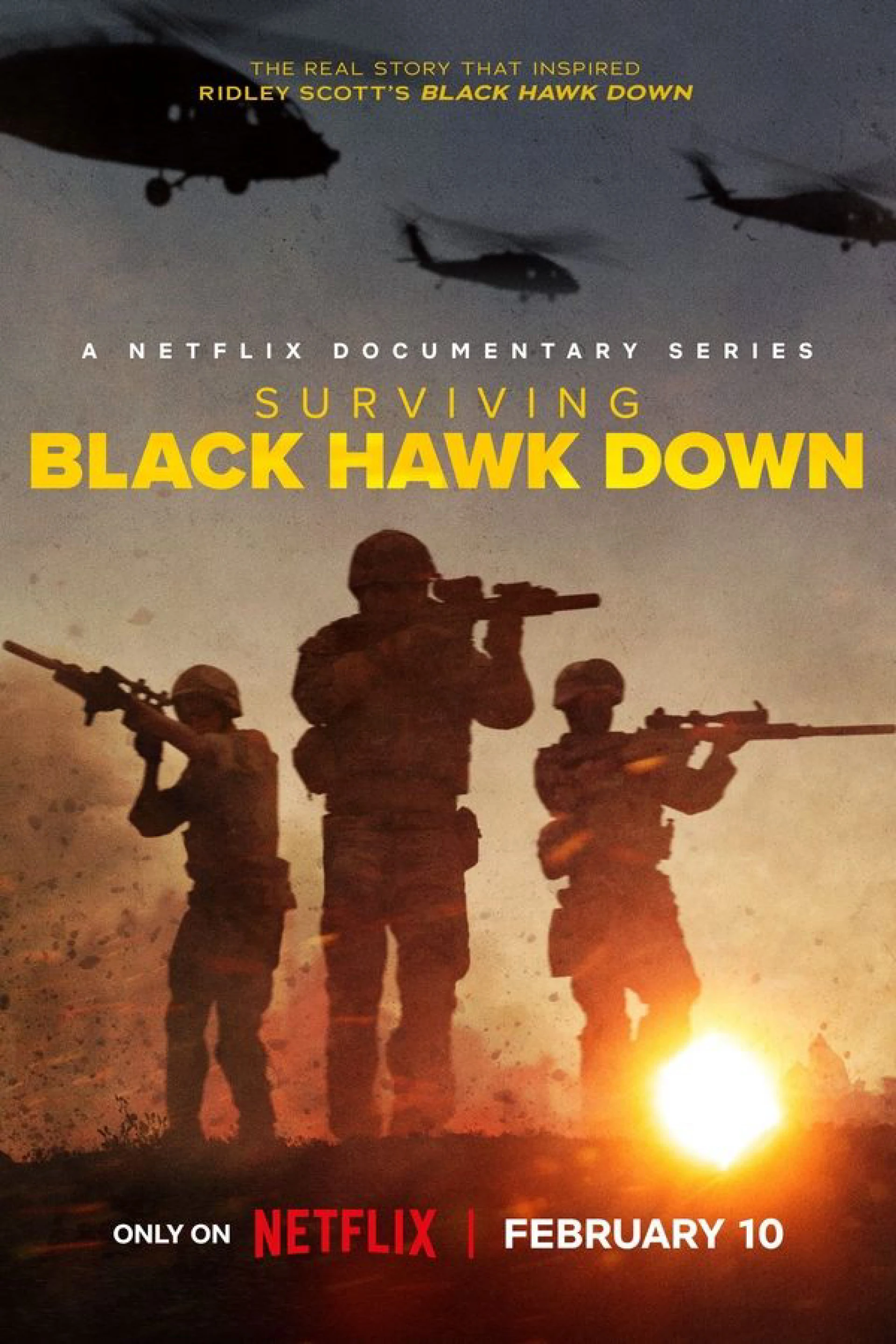 Diều hâu gãy cánh: Sống sót sau trận chiến Surviving Black Hawk Down