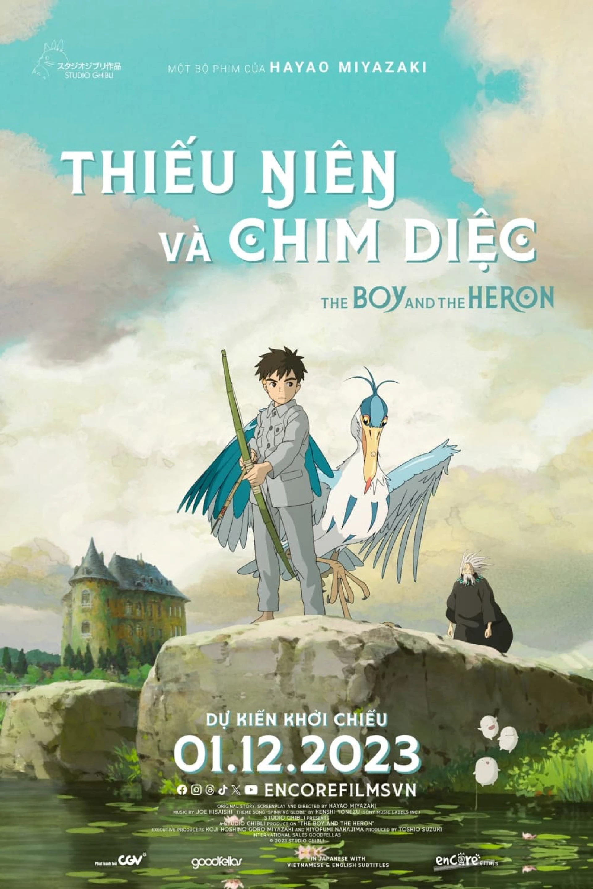 Thiếu Niên Và Chim Diệc The Boy and the Heron