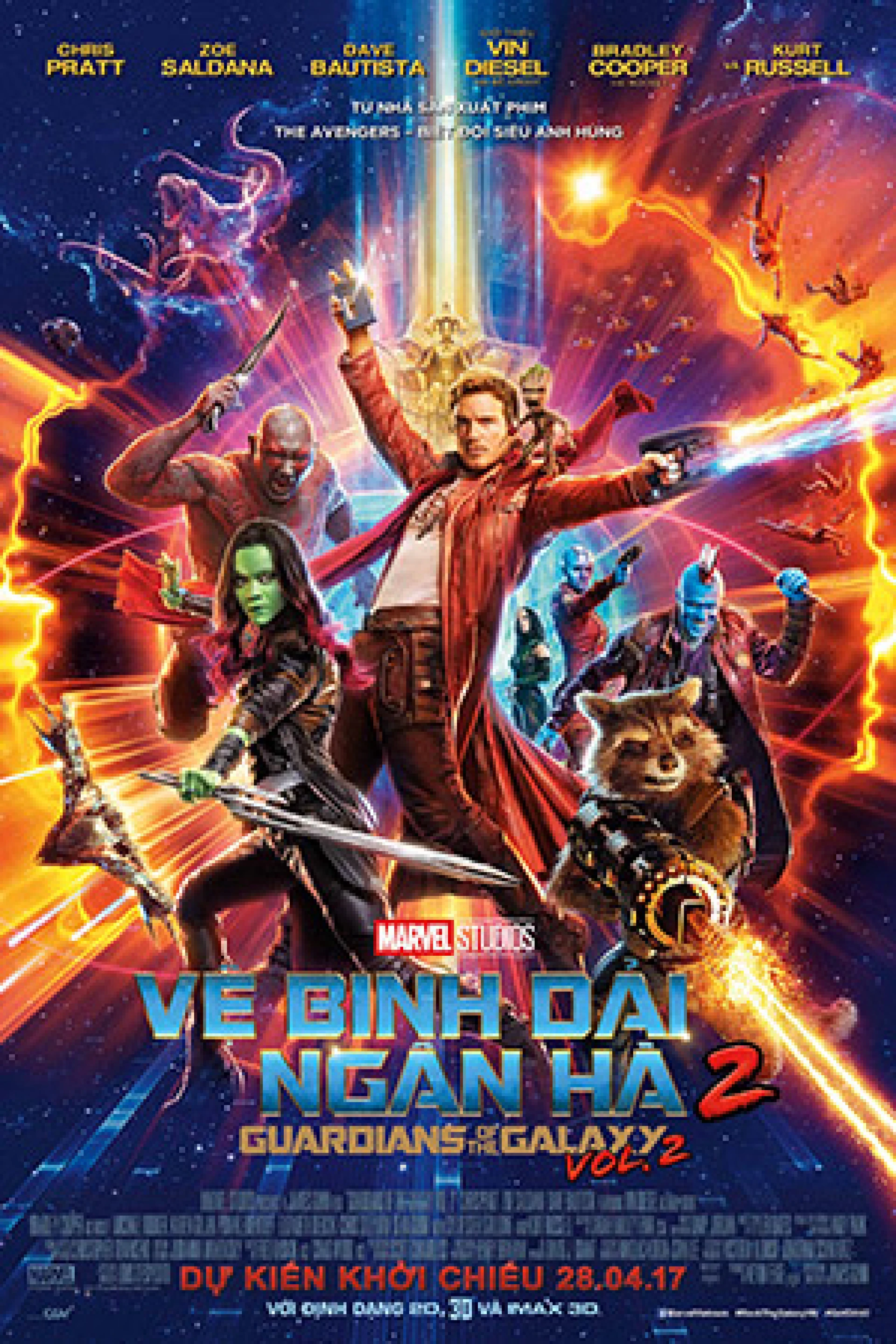 Vệ Binh Dải Ngân Hà 2 Guardians of the Galaxy Vol. 2