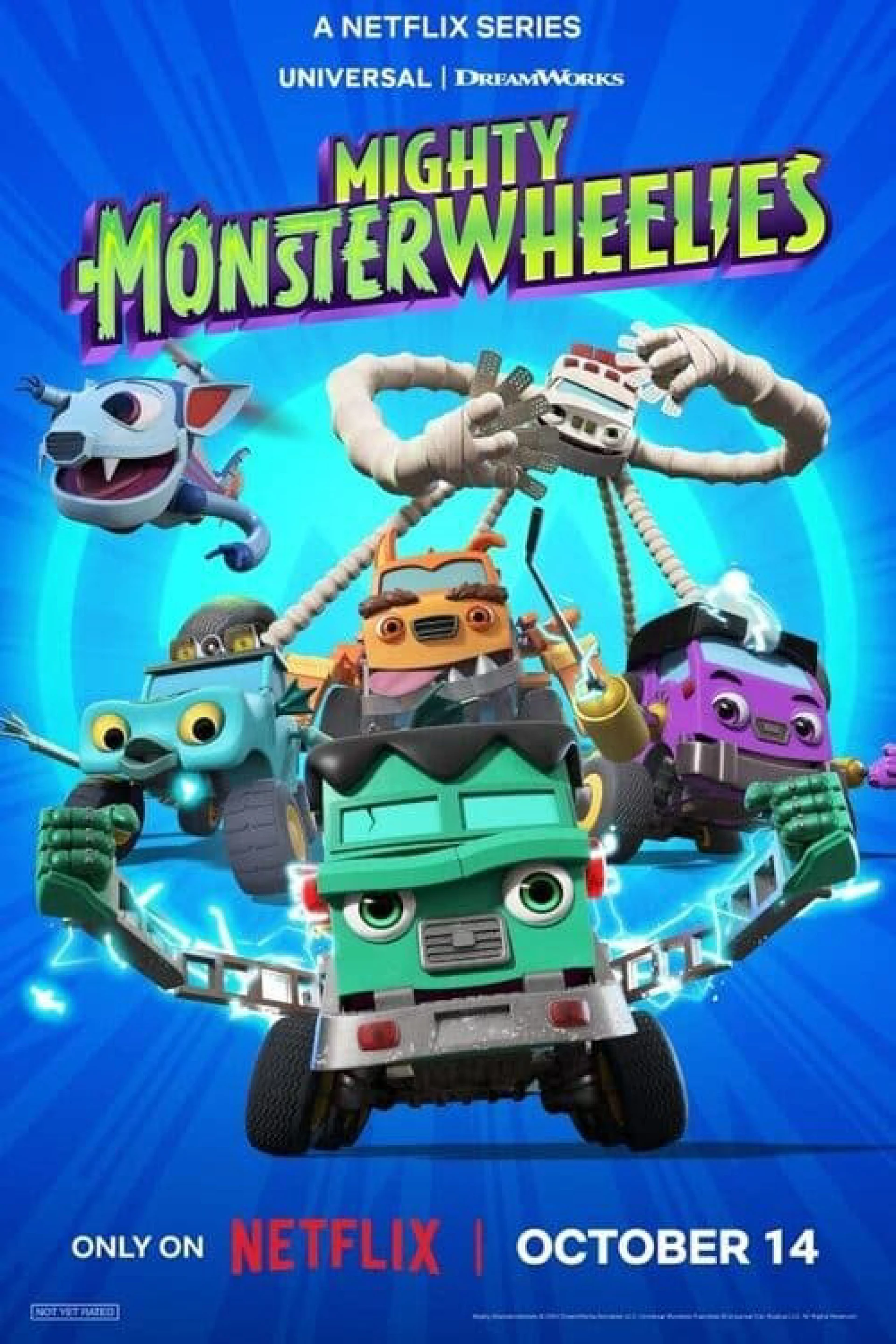 Xe quái vật siêu cấp Mighty Monsterwheelies